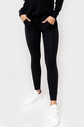 Gibsonlook Fitted High Waisted Jogger In Black