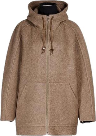 Max Mara Gradi Cashmere Sweatshirt Coat By Atelier
