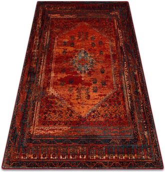 RugsX Alfombra De Lana Omega Mistik Rojo Red 100x150 Cm