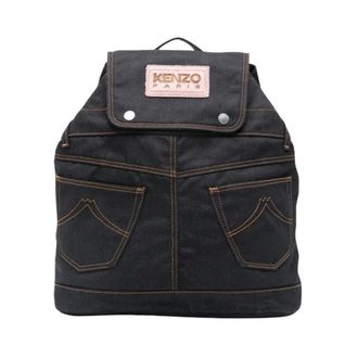 Kenzo Backpacks, male, Blue, Size: ONE SIZE Five Pockets Backpack