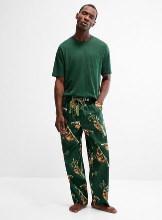 Cyberjammies Mens Wild animal pyjama pant