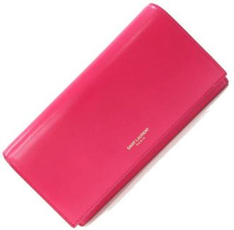 Saint Laurent Pre-owned Wallets, female, Pink, Size: ONE SIZE Pre-owned Wallet