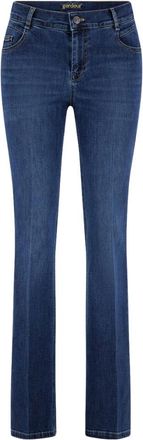 Gardeur Bootcut Slim Jeans Zuri126 - Dames - Jeans - Blauw - Maat: 2XL Katoen