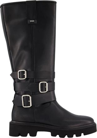 Nubikk Zwarte Frankie Lynn Dameslaars - Dames - Hoge Laarzen - Zwart - 38 EU - Schoenen