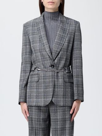 Liu Jo Blazer Liu Jo in cr&ecirc;pe con motivo Principe di Galles e cinta