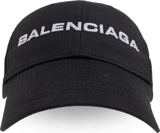 Balenciaga Logo Cap - Heren - Petten - Zwart - S - Accessoires