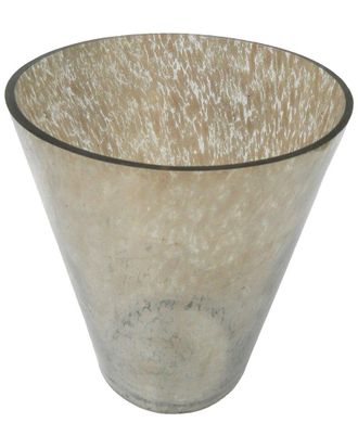 A&B Home Discontinued A&B Home 7In Cone Vase With Bubble Pattern