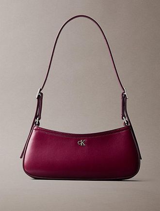 Calvin Klein Monogram Logo Hardware Shoulder Bag