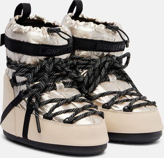 Moncler x Moon Boot Icon Low snow boots