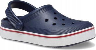 OEM Crocs Crocband Clean Of Court Clog Ni&ntilde;os 208477 C11eu 2829 Navypepper