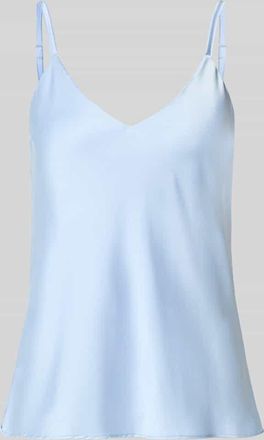 Rinascimento Rinascimento Top mit V-Ausschnitt und Spaghettitr&auml;gern in Hellblau, Gr&ouml;&szlig;e XL