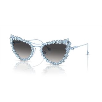 Swarovski Sunglasses, female, Blue, Size: 56 MM Sunglasses