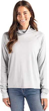 Cutter & Buck Coastline Epic Comfort Recycled Womens Funnel Neck