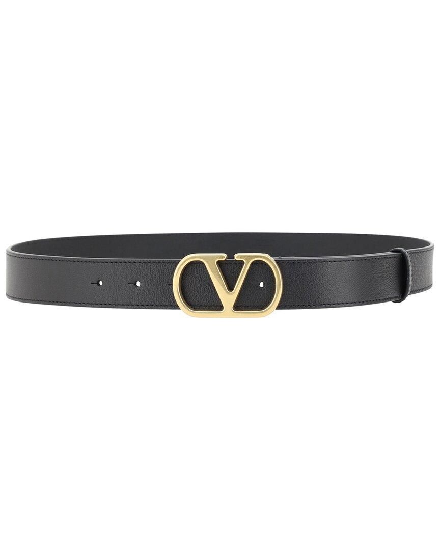 Valentino レザー ベルト レッド 70 black-leather-red-valentino-