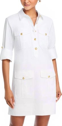 Veronica Beard Saude Dress In White