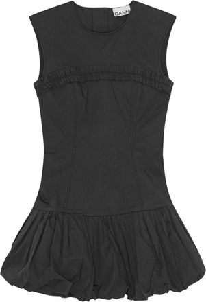 Ganni Abito smanicato - Nero