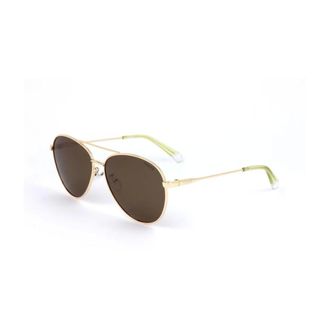 Polaroid Sunglasses, unisex, Yellow, Size: ONE SIZE Golden Metal Sunglasses