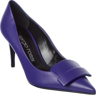 Sergio Rossi 75 Leather Pump