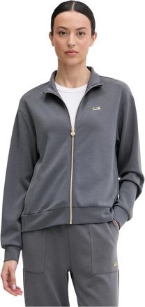 Emporio Armani Emporio Armani Ea7, Hoodies & sweatvesten, Dames, Grijs, S, 7W000191 Zip-through Sweatshirt
