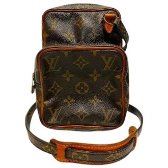 Louis Vuitton Pre-owned Cross Body Bags, female, Brown, Size: ONE SIZE Pre-owned Mini Amazon Monogram Shoulder Bag