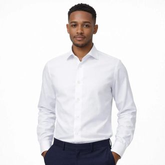 Bagutta Formal Shirts, male, White, Size: 3XL Walter Shirt
