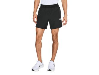 Nike Pro Training Dri-FIT 6 Shorts Mens Workout Black/White : 2XL 6, Polyester/Spandex