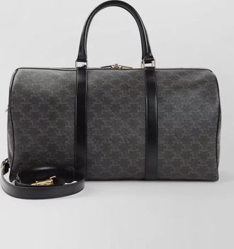 Celine voyage bag top handles detachable strap
