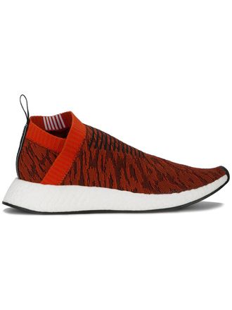 adidas Sneakers leopardate - Rosso
