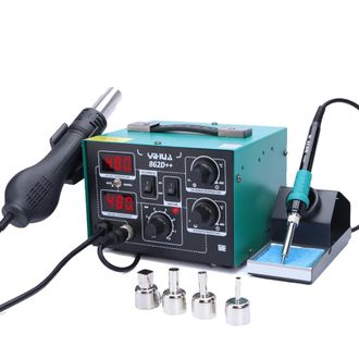 OEM Estaci&oacute;n De Soldadura Yihua 862d++, Control De Temperatura Dual, Modos De Ahorro De Energ&iacute;a