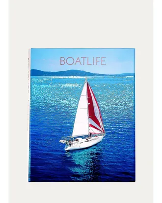Graphic Image Boatlife: Exploring the Freedom of Maritime Living Leather-Bound Book by Katharina Charpian