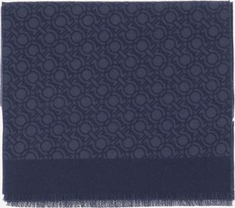 Ferragamo wollen sjaal met haken