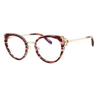 Chopard VCH367V01G2 Cat-Eye Acetate Eyeglasses - Burgundy