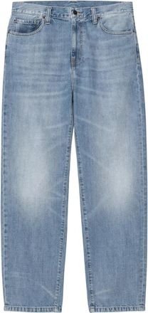 Carhartt Work in Progress Aaron Pant - Heren - Loose Fit Jeans - Blauw - W31 - Katoen - Jeans
