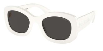 Prada PR A13S 1425S0 Womens Sunglasses White Size 54
