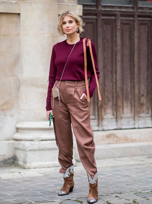 pantaloni negli stivali