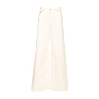 Golden Goose Dames, Jeans, Wit, Maat: W28 Katoen