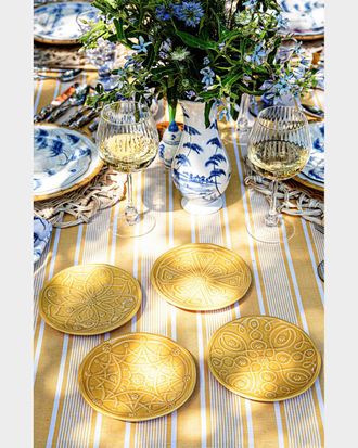 Juliska Jardins Du Monde Assorted Side/Cocktail Plates, Set of 4