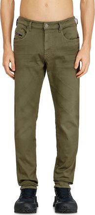 Diesel Slim Regular Waist 2062 D-Strukt Joggjeans - Jeans - Man - Green