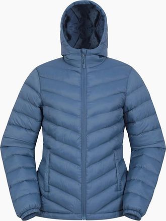 Mountain Warehouse Womens Mountain Warehouse Womens/Ladies Seasons Padded Jacket - Blue - Size: 12