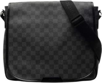 Louis Vuitton Pre-owned Cross Body Bags, male, Black, Size: ONE SIZE Pre-owned Messenger Bag