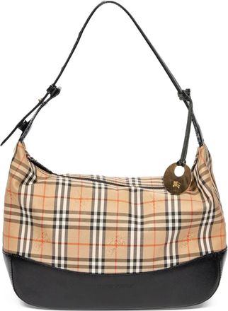 Burberry Borsa a spalla a quadri - Toni neutri
