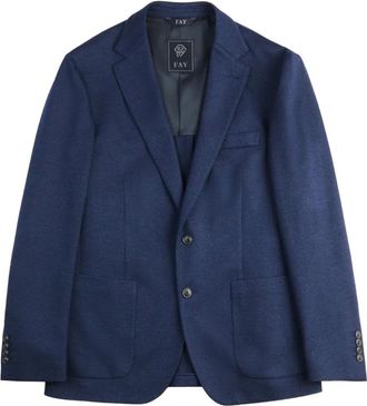 Fay blazer a due bottoni - Blu