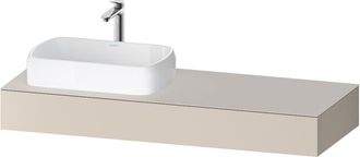 Duravit Consola Duravit Qatego, 1400x550x170mm, Con Recorte A La