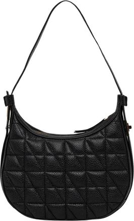 Geox Maryemy Schoudertas - Dames - Schoudertassen - Zwart - ONE Size - Leer - Tassen