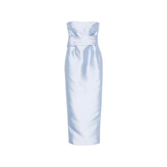 Solace London Dames, Jurken, Blauw, Maat: S