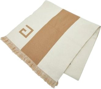 Gucci Pre-owned Vintage Stola - Dames - Vintage Accessoires - Beige - ONE Size - Wol - Vintage