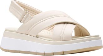 Clarks Tuscan Cross Leather Sandal