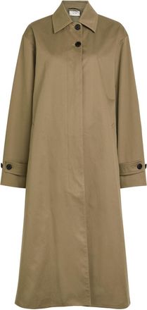 The Row The Row Lolana Twill Coat - Taupe - 6 (UK10 / S)