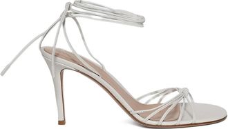 Gianvito Rossi 85 mm leren sandalen - Wit
