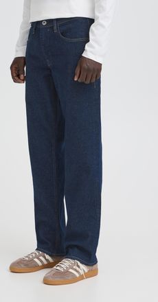 Blend Straight-Jeans BLEND BHROCK REG FIT PPNOOS, Herren, Gr. 28, L&auml;nge 30, denim unwashed blau, Denim/Jeans, Obermaterial: 99% Baumwolle, 1% Elasthan, Abri